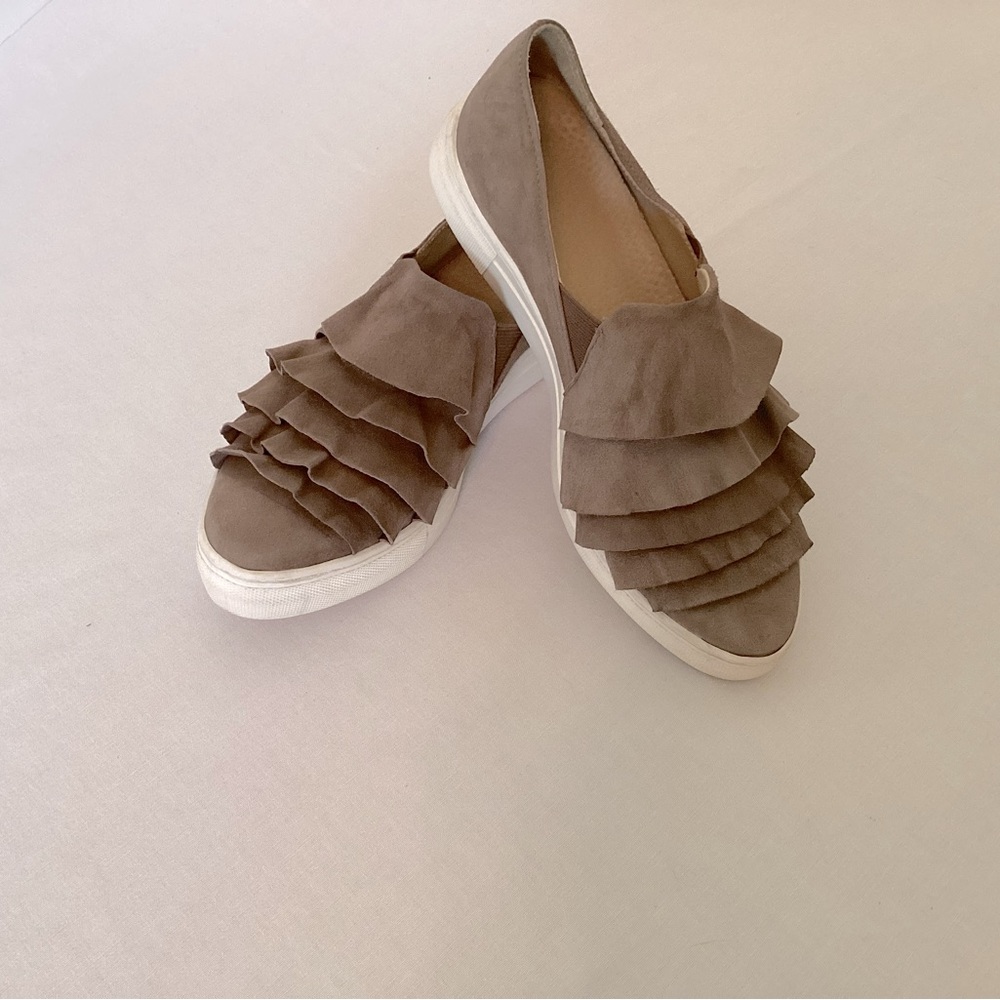 SEYCHELLES Suede leather slip on loafer